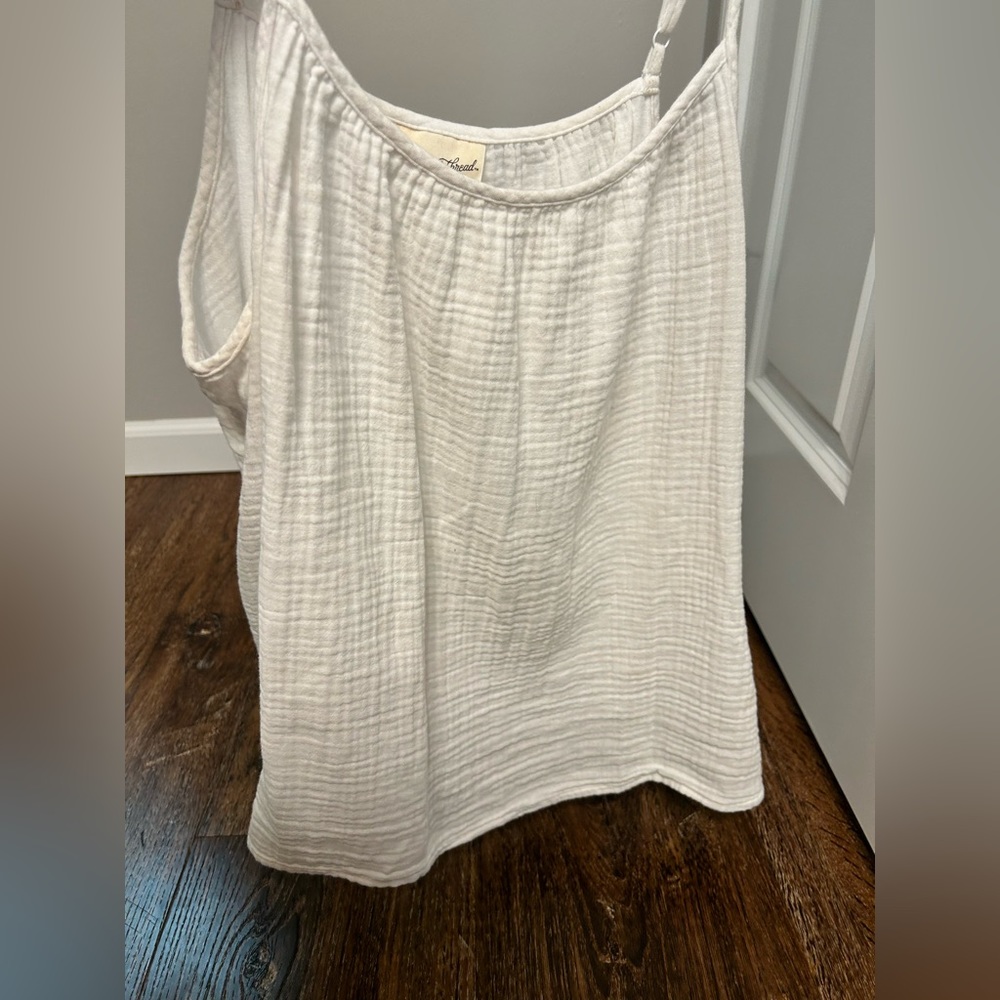 Linen Universal Thread tank top